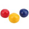 CHICIRIS PULeather Juggling Ball TearProof Durable Educational Toy for Indoor Play RedBlueYellow 6.3cm 3Pcs Hand Throw Acrobatic Ball for Kids view 2