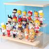 4-Tier Clear Display Case for Figures, 11.8x9.4x10.2 Inch Collectible Showcase with Stepped Shelves, Acrylic Storage Organizers Box Showcase Cabinet for Model Toys view 2