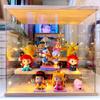 4-Tier Clear Display Case for Figures, 11.8x9.4x10.2 Inch Collectible Showcase with Stepped Shelves, Acrylic Storage Organizers Box Showcase Cabinet for Model Toys view 3