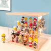 4-Tier Clear Display Case for Figures, 11.8x9.4x10.2 Inch Collectible Showcase with Stepped Shelves, Acrylic Storage Organizers Box Showcase Cabinet for Model Toys view 4