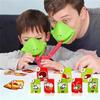 Chameleon Tongue Shooting Game, Frog Tongue Game, Interactive Frog Mask Games, Quick Reflexes and Precision Skill Challenge, Fun and Engaging Family Board Games (2 PCS) view 2