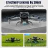 SZZCNOX Landing Gear for DJI Mini 5 Pro, Foldable Spider Extension Legs 20mm Heightening Kickstand Extened Bracket Drone Accessories for DJI MINI 5 PRO, with Silicone Secure Strap view 3
