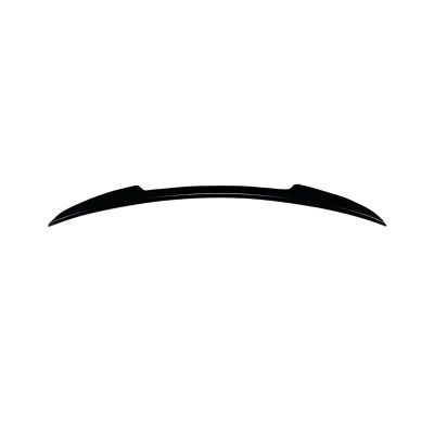 Compatible for Audi Q8 SQ8 S-line Car Rear Trunk Bumper Spoiler Diffuser Top Tail Wing Lip Body Kits Exterior Modification Parts 2019-2025(Gloss Black)