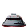 Compatible for Audi Q8 SQ8 S-line Car Rear Trunk Bumper Spoiler Diffuser Top Tail Wing Lip Body Kits Exterior Modification Parts 2019-2025(Gloss Black) view 2