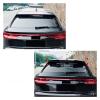 Compatible for Audi Q8 SQ8 S-line Car Rear Trunk Bumper Spoiler Diffuser Top Tail Wing Lip Body Kits Exterior Modification Parts 2019-2025(Gloss Black) view 3