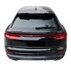 Compatible for Audi Q8 SQ8 S-line Car Rear Trunk Bumper Spoiler Diffuser Top Tail Wing Lip Body Kits Exterior Modification Parts 2019-2025(Gloss Black) view 4
