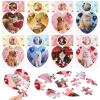 24 Packs Valentines Day Puzzles with Dog Pet Jigsaw Puzzles Valentines Day Card for Children Adults Men Women Lovers Party Supplies view 1