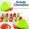 HEARUVE Chameleon Tongue Shooting Game, 2026 Upgrade Frog Tongue Games, Tongue Shooting Game Multiplayer Party Games, Lizard Masks Tongue Shooter for Indoor Parties (6 PCS) view 3