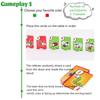 HEARUVE Chameleon Tongue Shooting Game, 2026 Upgrade Frog Tongue Games, Tongue Shooting Game Multiplayer Party Games, Lizard Masks Tongue Shooter for Indoor Parties (6 PCS) view 4
