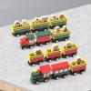Christmas Train Set - Wooden Holiday Decoration, Festive Tabletop Centerpiece, Classic Seasonal Display, Rustic Mantel Top Accent, Timeless Farmhouse Figurine | for Living Room Study view 4