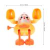BESPORTBLE Funny Wind-up Chicken Plastic Animal Jumping Windup for Birthday Party Favor Spring Coil for Boys Collectors view 2