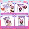 24 Pack Valentines Day Cards for Kids, Donut Fidget Spinner Toy with Greeting Cards, Valentine's Day Gifts for Kids, Valentine Kids Party Favor, School Classroom Exchange Prizes for Boys Girls view 3