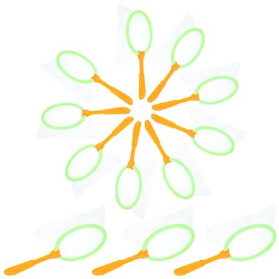 BESPORTBLE 12pcs Outdoor Catching Nets for Butterflies and Small Fish Fun Fish Catcher and Catchers for Boys Random Color