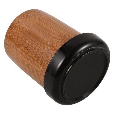 Toyvian Wooden Dice Rolling Cup with Base Large Capacity Dice Shaker for Party Table Games Ktv Entertainment Smooth Surface Material for Role Playing and Board Game Fun
