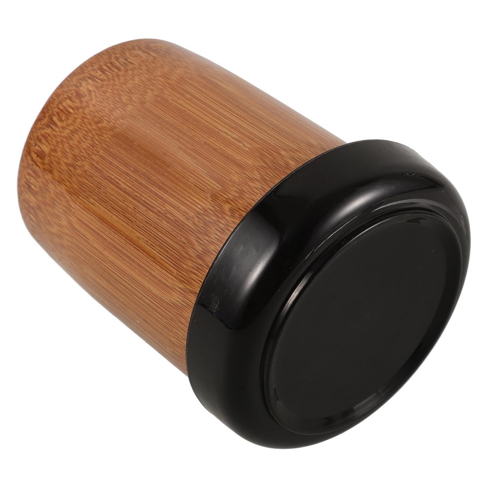 Toyvian Wooden Dice Rolling Cup with Base Large Capacity Dice Shaker for Party Table Games Ktv Entertainment Smooth Surface Material for Role Playing and Board Game Fun
