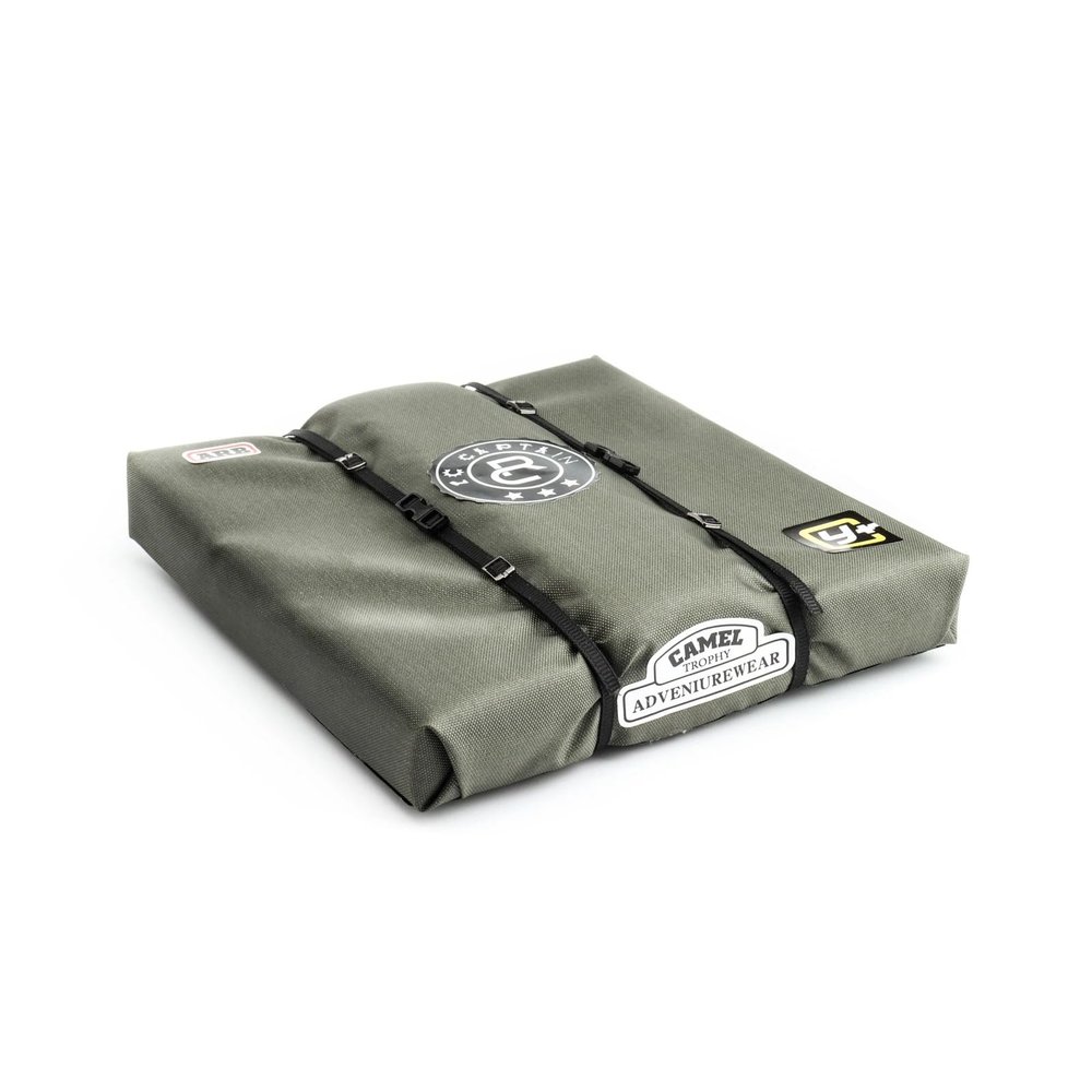 CobraCrawler Handmade Simulated Roof Luggage Tent Bag Decorate for 1/8 1/10 RC Crawler Car Traxxas TRX4 Defender SCX10 90046 RC4WD (C10)