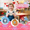 24 Pack Valentines Day Cards for Kids, Animal Fidget Spinner Toys with Greeting Cards, Valentine's Day Gifts for Kids, Valentine Kids Party Favor, School Classroom Exchange Prizes for Boys Girls view 4