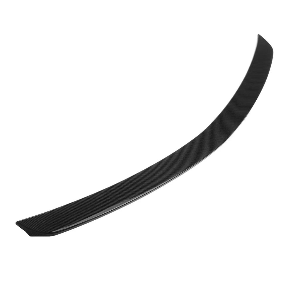 Compatible for Mercedes Benz C Class W204 Tail Spoiler Wings C180 C200 C280 C300 C350 2008-2014 Carbon Look Rear Trunk Boot Trim