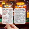 10 Poker Hand Ranking Chart Cards with Texas Hold'em Pocket Guide view 4