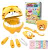 Nilez Dentist Pretend Play Set Doctor Kit with Educational Cards for Kids 14-Piece Medical Kits Role Play Game Cute Cartoon Gift for Girls and Boys (Kitten) view 1