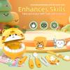 Nilez Dentist Pretend Play Set Doctor Kit with Educational Cards for Kids 14-Piece Medical Kits Role Play Game Cute Cartoon Gift for Girls and Boys (Kitten) view 4