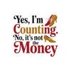 Ballroom Dance Sticker - Counting Steps Not Money Vinyl Decal for Dancers, Instructors, Partners, Studio Gear view 1