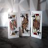 11th Hour Gold Playing Cards, Marked Deck, Air Cushion Finish, Standard Poker Size, Traditional Border, Custom Courts view 4