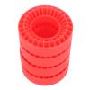 HUIOP Premium Silicone Tire Inserts, 1.0 Inch, Set of 4, RC Wheel Inserts for 1/10 RC Crawler Car Accessories, Made from Silicone, Better sidewall Support, Abrasion, Outstanding Road (Red) view 4