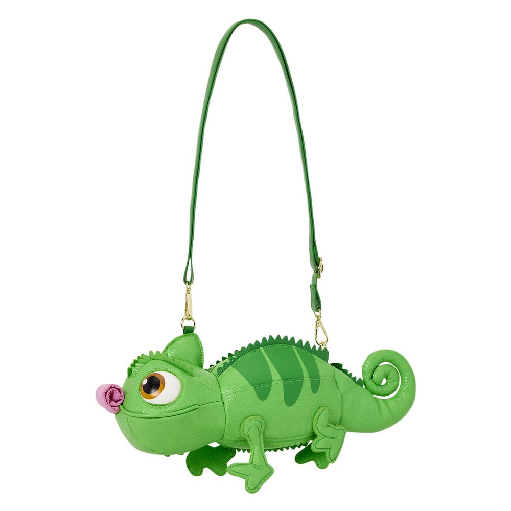 Loungefly Disney: Tangled - Pascal - Figural Crossbody Bag - Collectible Bags