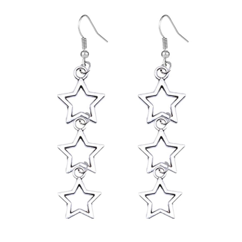 Njdkadey Star Earrings Star Necklace Star Children Gifts Gifts Modern Necklace Star Charm Earrings