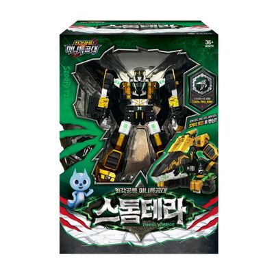 Dinoid Warrior Stormtera Transforming Robot Figure