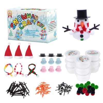 Build A Kit - Christmas Arts Activities, Clay Kit, Encourages Creativity with Safe Harmless Materials, Craft Set for Children, Students, Youth, and Family Holiday Projects