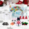 Build A Kit - Christmas Arts Activities, Clay Kit, Encourages Creativity with Safe Harmless Materials, Craft Set for Children, Students, Youth, and Family Holiday Projects view 3