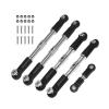 RC Car Accessories For Arrma For Infraction For Limitless For Felony For Typhon 1/7 1/8 5pcs Steel Turnbuckles Camber Links Toe Set Linkage Rc Car Parts view 1