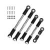 RC Car Accessories For Arrma For Infraction For Limitless For Felony For Typhon 1/7 1/8 5pcs Steel Turnbuckles Camber Links Toe Set Linkage Rc Car Parts view 3