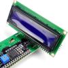 1pcs LCD1602 LCD Display Screen Blue Screen/Yellow-Green Screen 5V Solder pin Header IIC/I2C 1602A Module distintivo(Blue) view 3