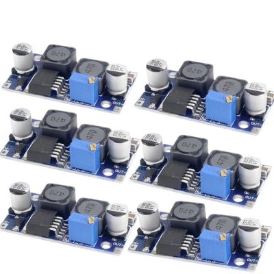 3/6pcs XL6009 DC-DC Step up/Down Module Input Wide Voltage Suitable for Solar Panels 400KHz 3.8-32V to 1.25V-35V distintivo(Orange)