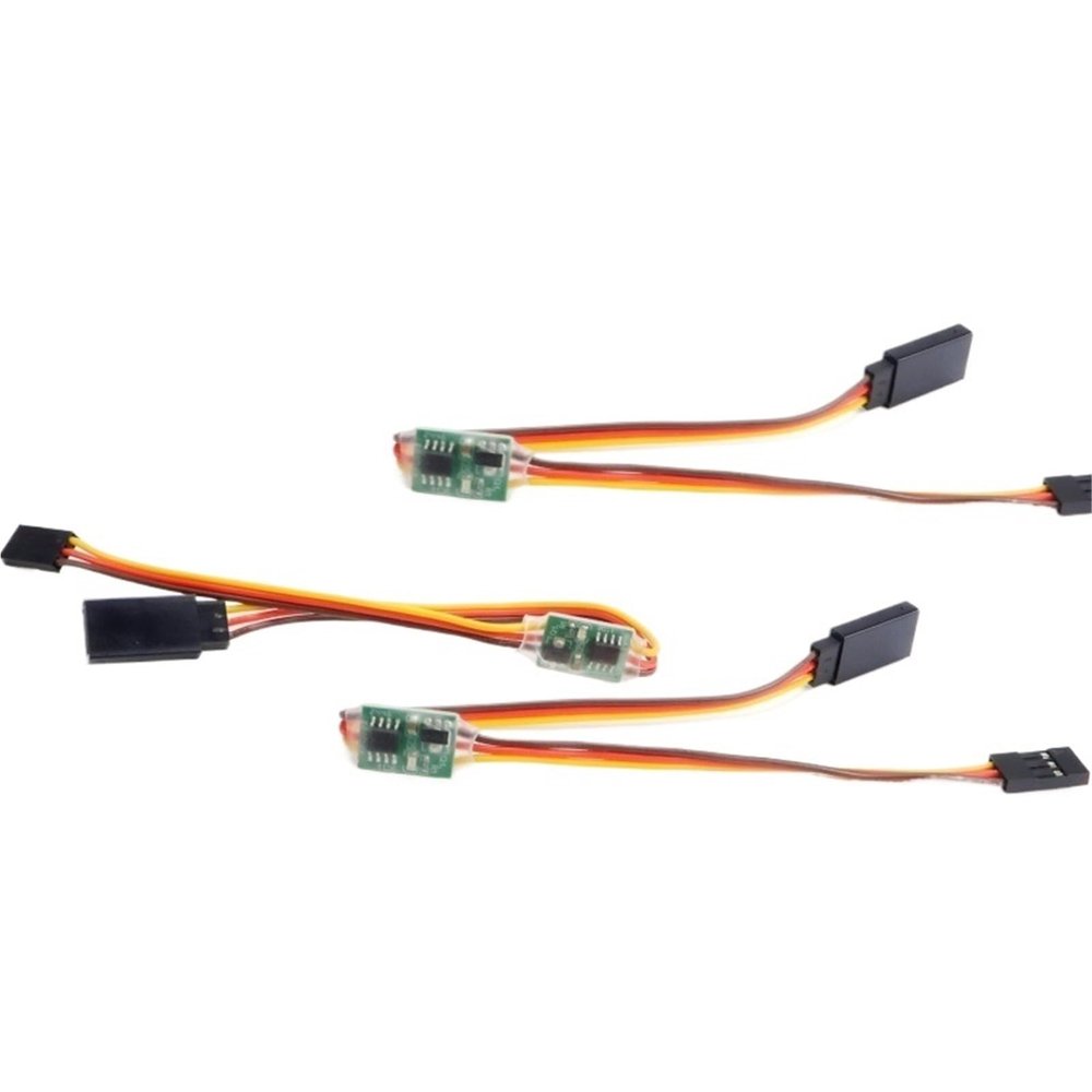 for PPM/PWM Servo Signal Amplifier 90 Degree Extended to 180 Angle Increases Expander 3V-16V Extension Cord for RC Racing Drone DIY distintivo