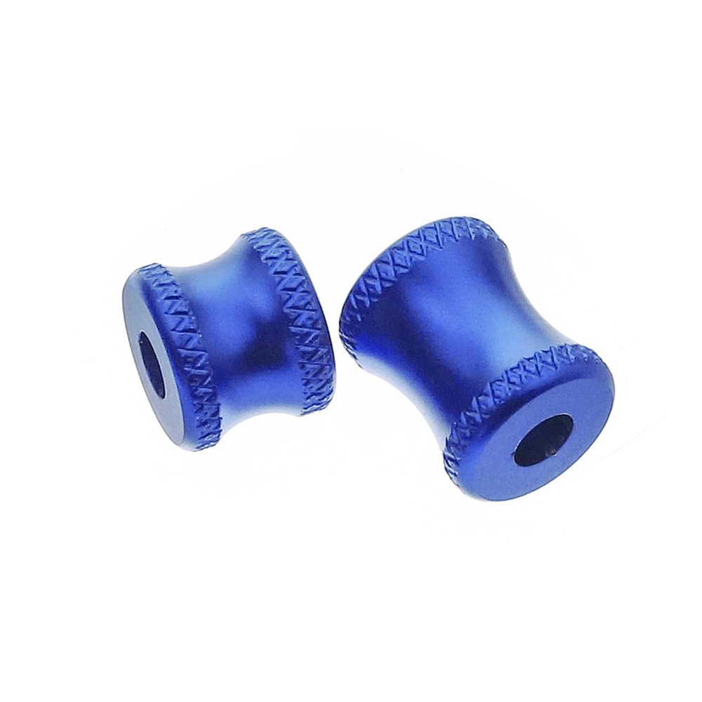 RC Models Parts For ARRMA 6S For Kraton For Talion For Notorious For Outcast 1/8 RC Car Parts Upgrade CNC Aluminum Collar/Bushing For Rear Chassis Brace(Blue)