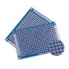 10pcs PCB Circuit Board 2*8 3*7 4*6 5*7CM Double-Sided Spray tin Blue Oil Universal Board 1.6 Thick Experiment Board distintivo(10pcs 3X7cm) view 4