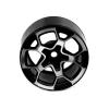 4pcs 1.9" Beadlock Wheel Rim Hub for 1/10 RC Crawler Axial SCX10 for Trax-xas TRX4 RC4WD D90 Redcat Gen(Black) view 4
