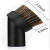 2 Pack 1.25" Round Dust Brush Horse Hair for Vacuum Cleaner Attachments New view 3