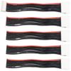 5PCS 10cm 1S 2S 3S 4S 5S 6S 7S 8S Balance Charger Wire Extension Lead with JST XH Connector Adapter Plug Compatible with RC Drone and LiPo Packs(6S 10CM) view 1