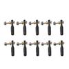 10Pcs Nylon M2 M2 5 M3 Rod End Ball Head Linkage Connector with SUS304 Screw Compatible with RC Models Airplane Boat Car DIY Hardware Parts(M2.5 Type B) view 1