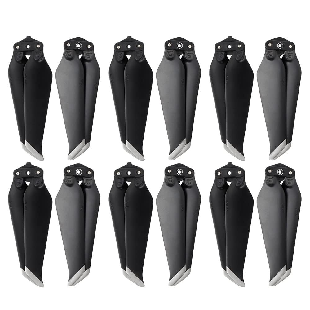 12 Pcs Mavic 2 Propellers for DJI Mavic 2 Pro/Mavic 2 Zoom Accessories Low-Noise Blades 8745F Props Wings Replacement Blades Accessories
