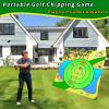 Airaperto Battle Golf Indoor Chipping Game,57x57 Portable Chipping Mat,Indoor Outdoor Sticky Golf for Adults and Junior Golfer Training Practise,Friends Family Yard Target Game view 3