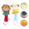 CIYODO 2pcs Plush Rattles Soft Cartoon Animal Ring for Newborns Sensory Development Hand-Eye Coordination view 4