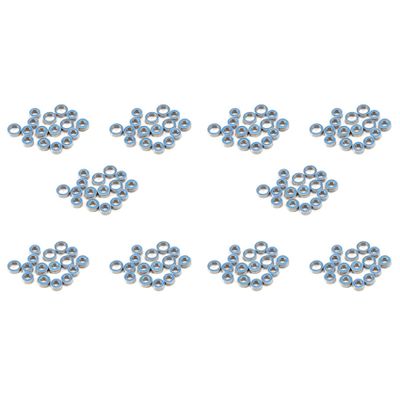 Bloepum 160PCS Rubber Sealed Ball Bearing Kit for TT02 TT-02 TT02D TT-02D 1/10 RC Car Upgrades Parts Accessories