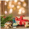 1:12 Scale Miniature Christmas Tree, Dollhouse Holiday Decor for Christmas Scene Displays and Parties view 4