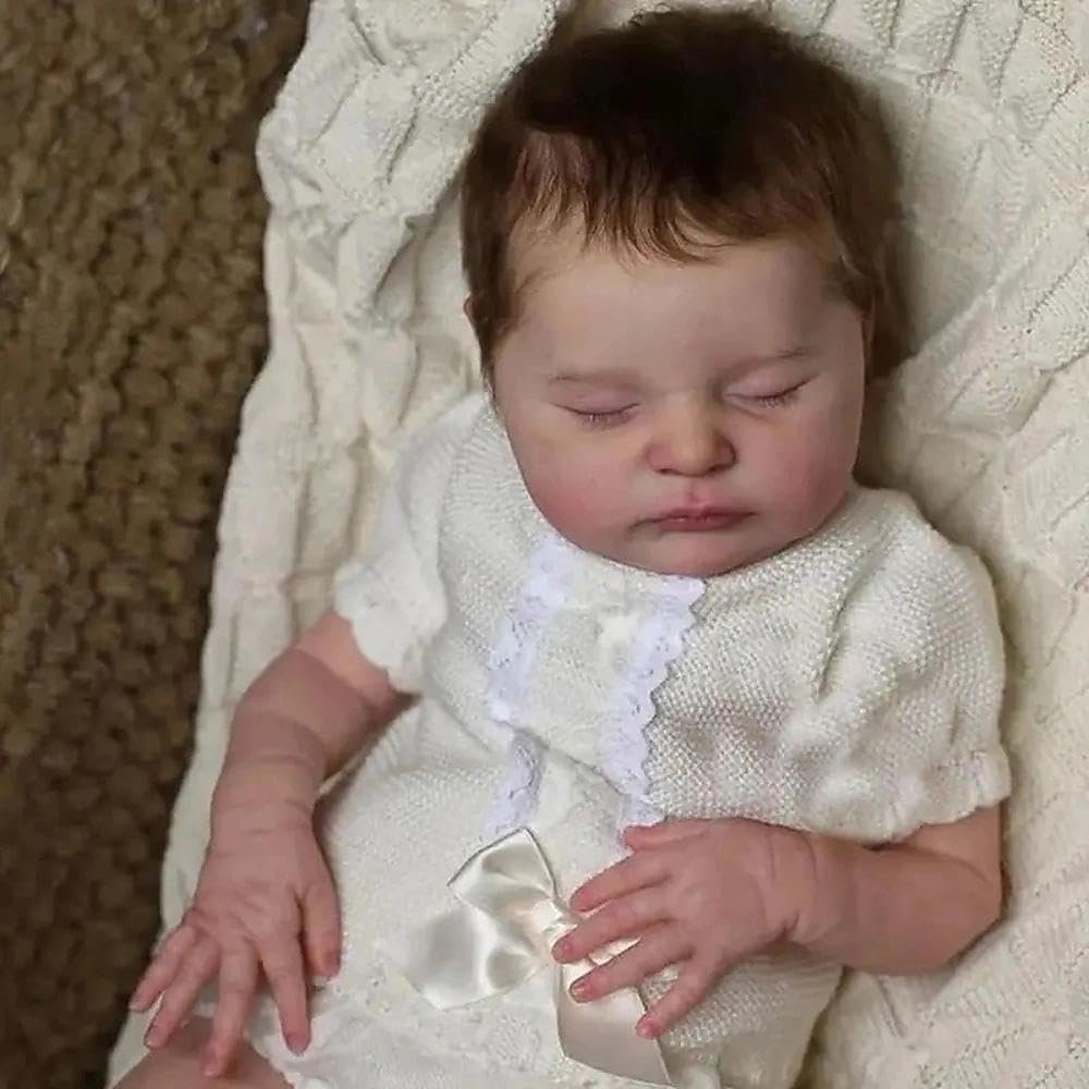 Anano Bebes De Silicona Reales Baby Dolls for 2+ Year Old Girl 20inch Reborn Baby Dolls Silicone Full Body Girl Real Life Babys Doll Silicone Full Body Girls Realistic Babies